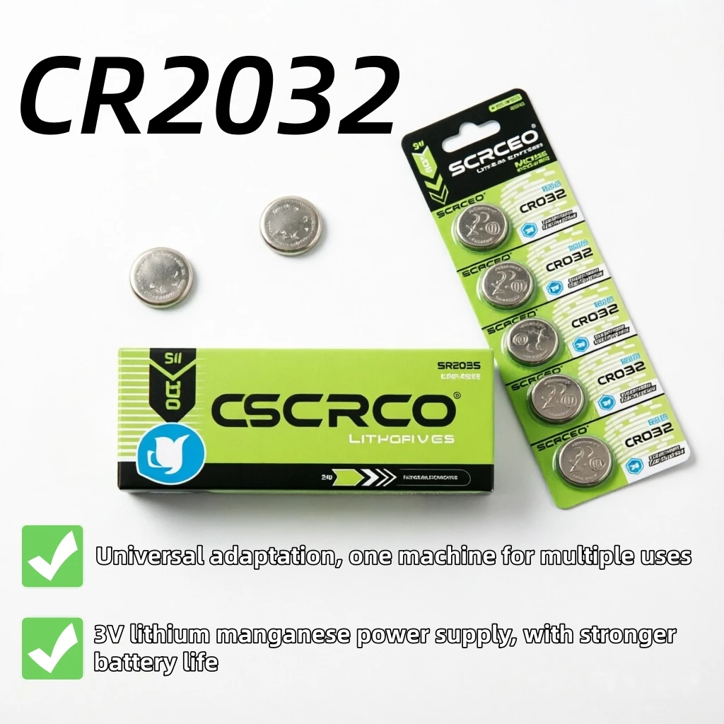 New2-50PCS CR2032 3V Lithium Battery CR 2032 Button Battery For Watch Toy Calculator Car Remote Control Button Coin Cell