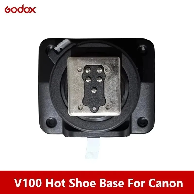 Godox V100 Flash Shoe Rear Mount Base Foot Bracket V100-S V100-C V100-N V100S V100C V100N SPEEDLIGHT Part view 4