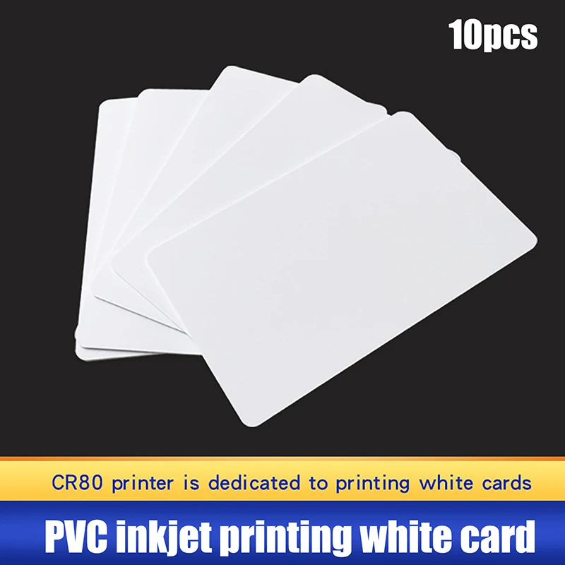 10Pcs Rewritable 125KHz RFID T5577/5200/EM4305 Blank PVC Card Smart Access Control Key Card Read Write Program Clone Card