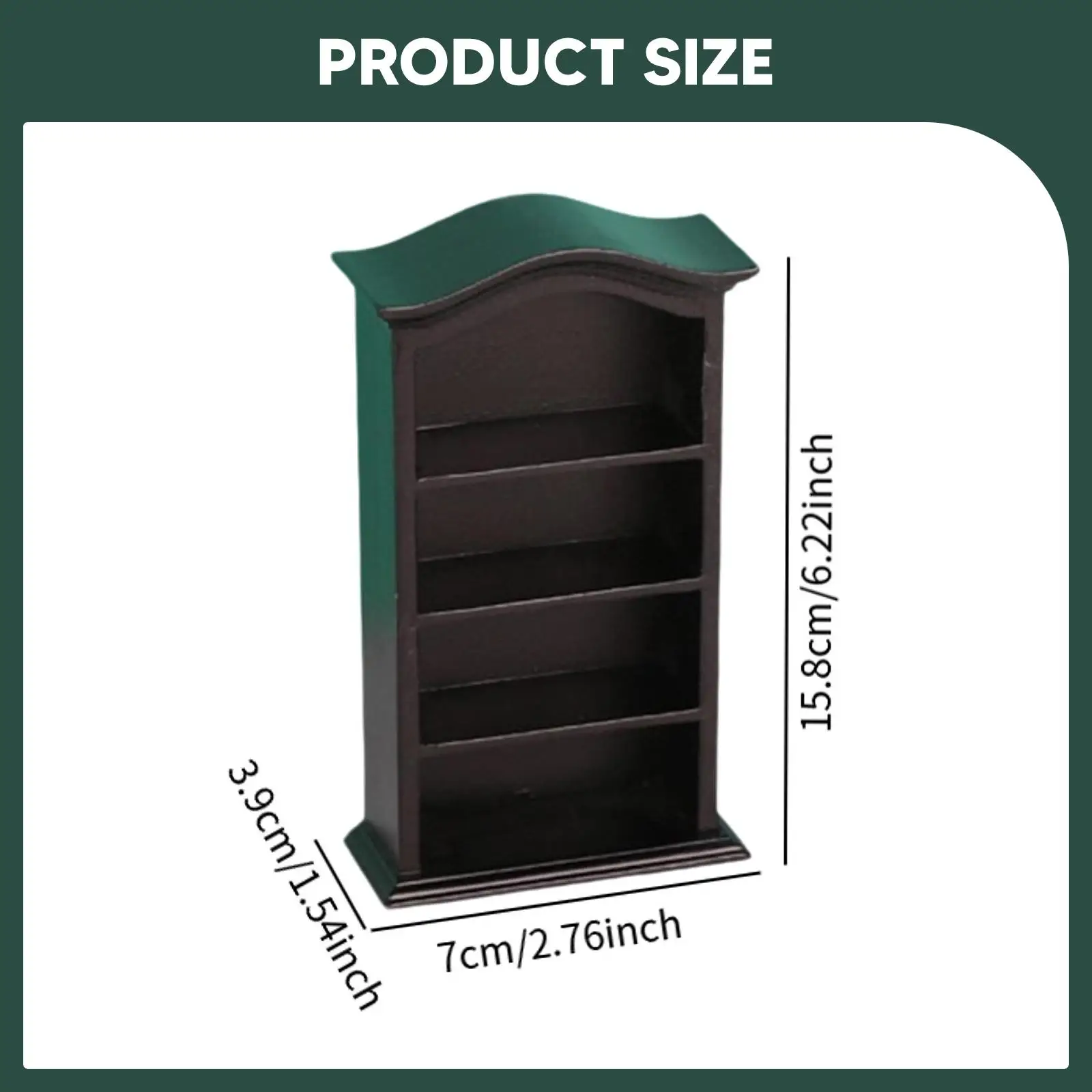 Estantería para casa de muñecas a escala 1:12, muebles para casa de muñecas, decoración del hogar, simulación de paisajismo, accesorios para casa de muñecas para niñas y niños