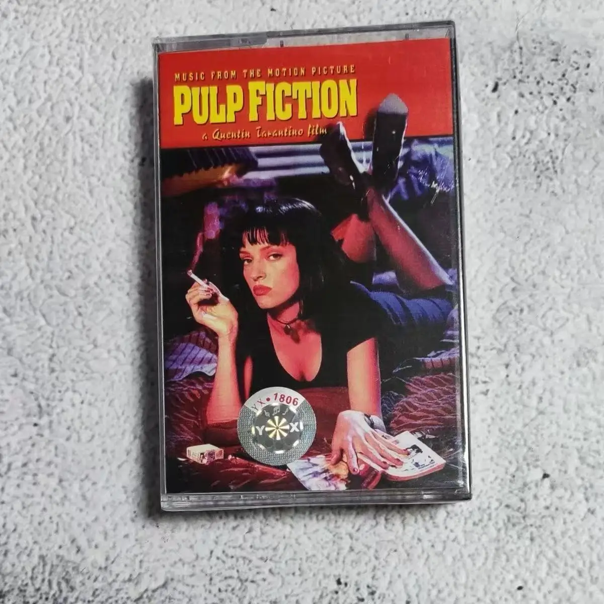 

Pulp Fiction Music Magnetic Tape Greatest Hits Album Cassette Cosplay Walkman Car Recorder Soundtracks Box Party Music