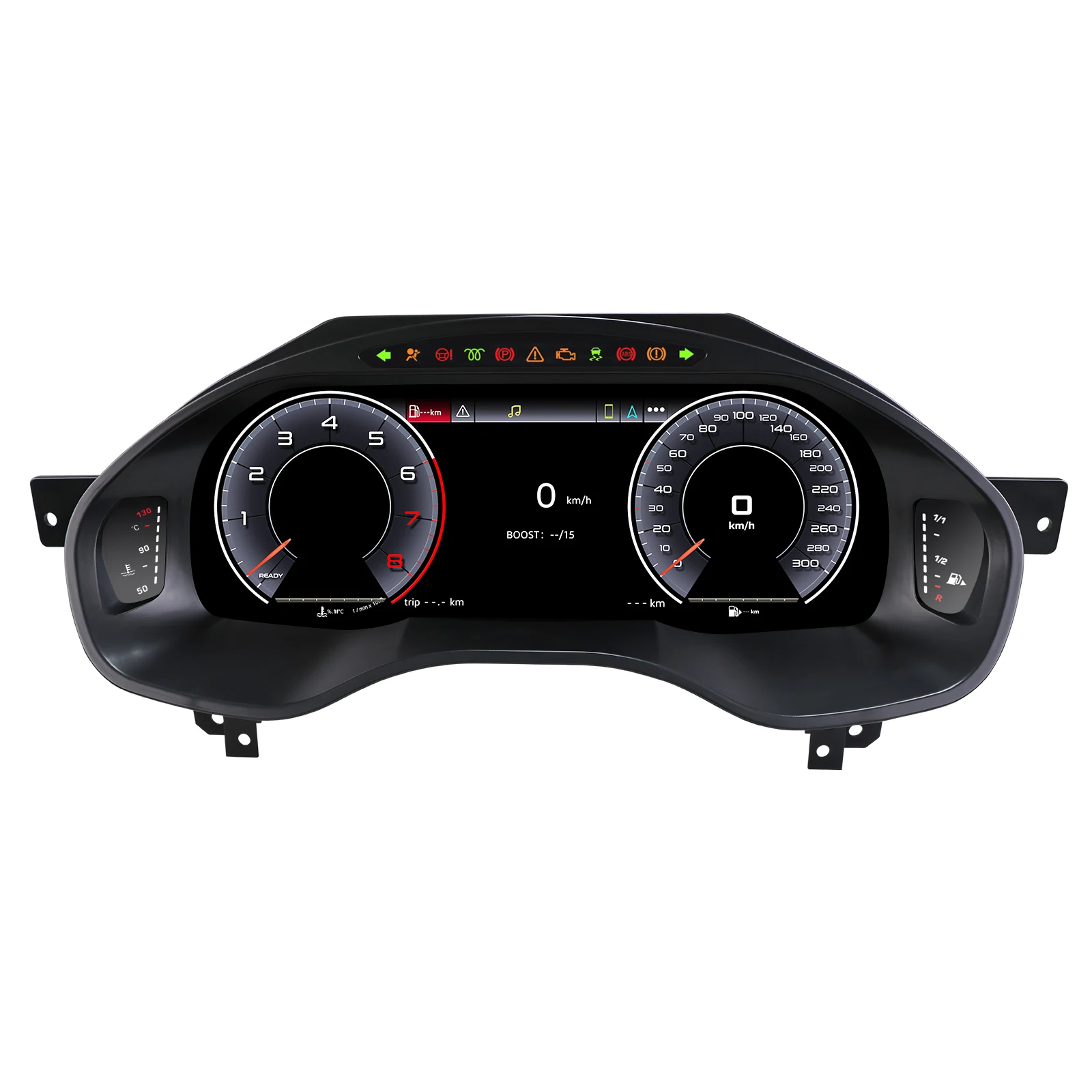 12,3-Zoll Hizpo Digitales Kombiinstrument für AUDI A6 A7 2013 - 2018 LCD-Armaturenbrett Tachometer Virtuelles Cockpit Carplay Android Auto