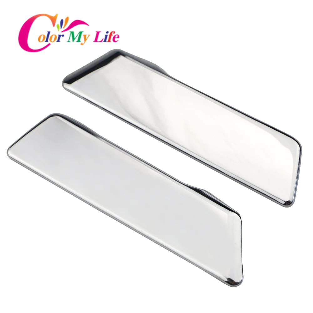 2Pcs/Set ABS Chrome Rear Door Handle Protection Cover Back Door Handle Trim for Toyota C-HR CHR 2016-2023 Parts