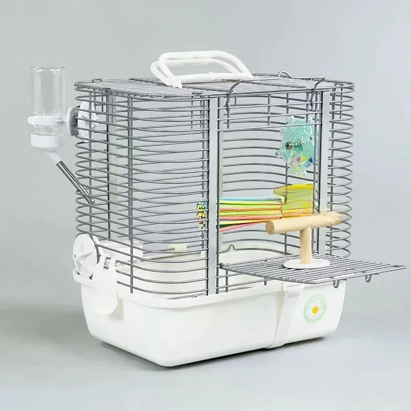 Palomas Parrot Bird Cage Accessories Mochila Canarios Passaros Bird House Hamster Rabbit Gaiola Para Passaros Furniture