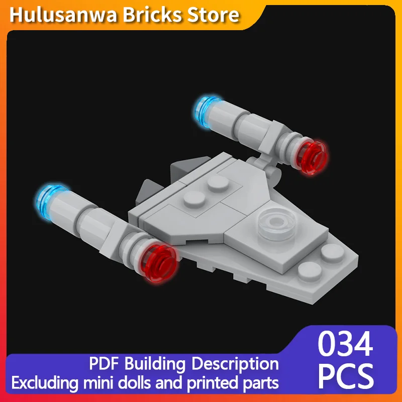 

Popular Movie Model MOC Building Bricks Transport Spaceship Modular Technology Gifts Holiday Assemble Children Toys Suit