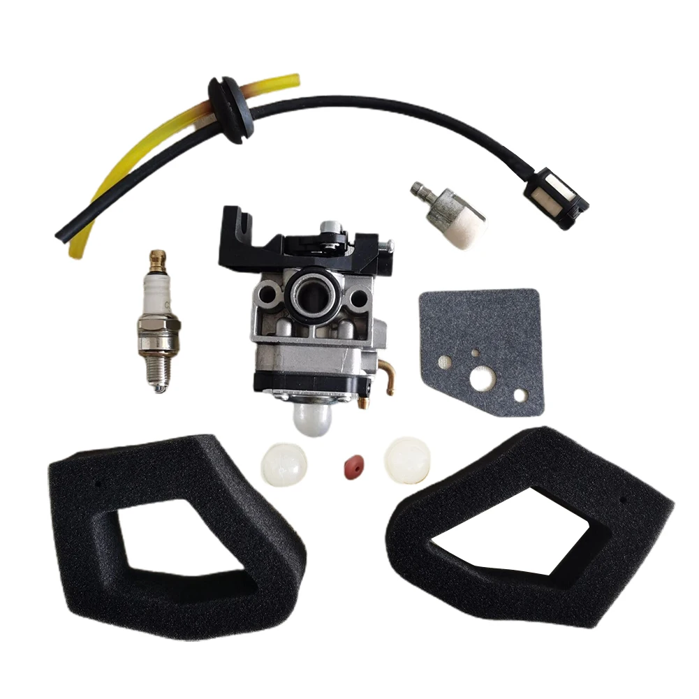 Carburettor For Honda GX25 GX35 HHB25 ULT425 UMS425 UMK425 Trimmer Lawn Mower Generator Fuel Line And Bulb Garden Tool