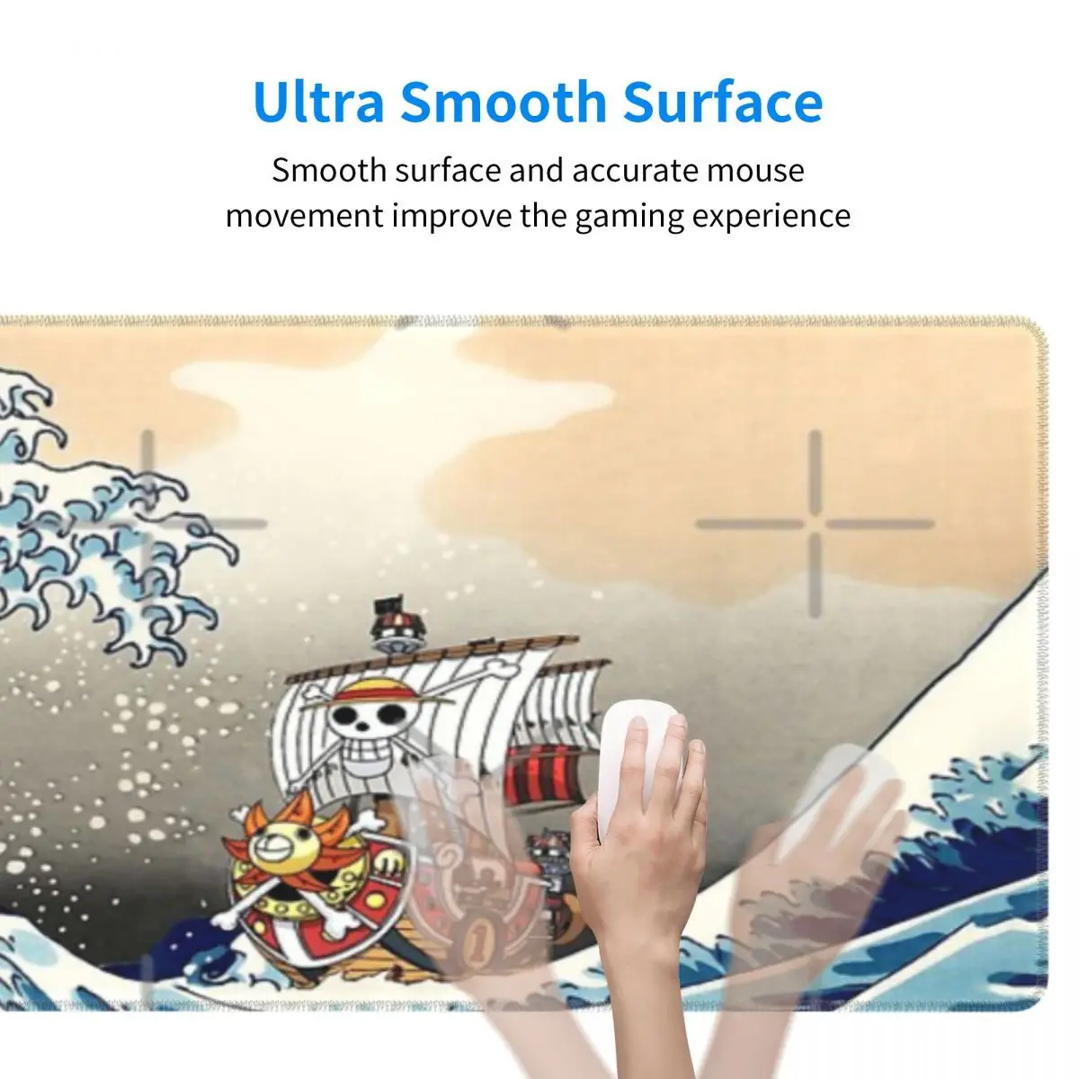 Great Wave Anime Manga The Sunny Rubber Keyboard Pads