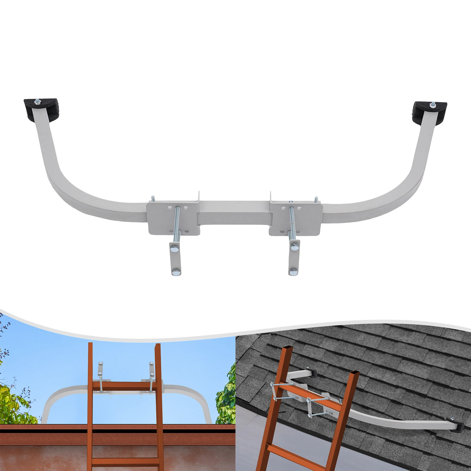 Heavy Duty Wall Ladder Standoff Ladder Attachment Ladder Stabilizer Roof Repair Tools