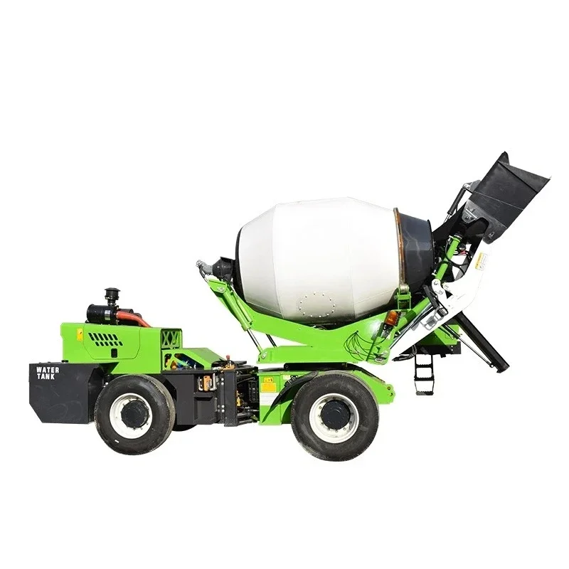 Small 3.5 Cubic Meter Mobile Self Loading Concrete Mixer Truck Self Punking Mobile Concrete Mixer Trucks