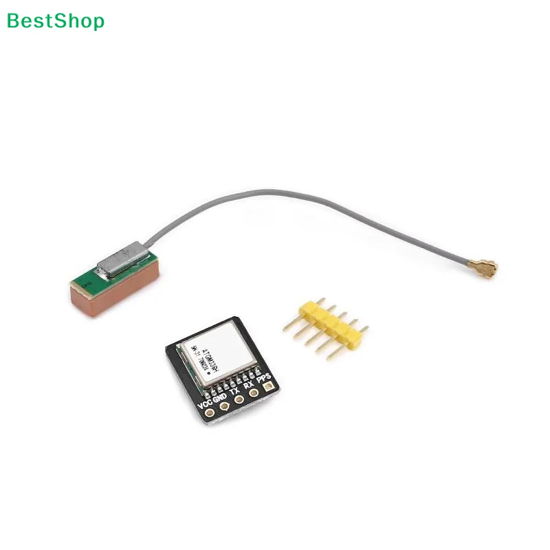 ★GPS+BDS Beidou Dual-Mode Module Flight Control Satellite Positioning Navigator/w Antenna Pins ATGM336H Replacement For NEO-M8N