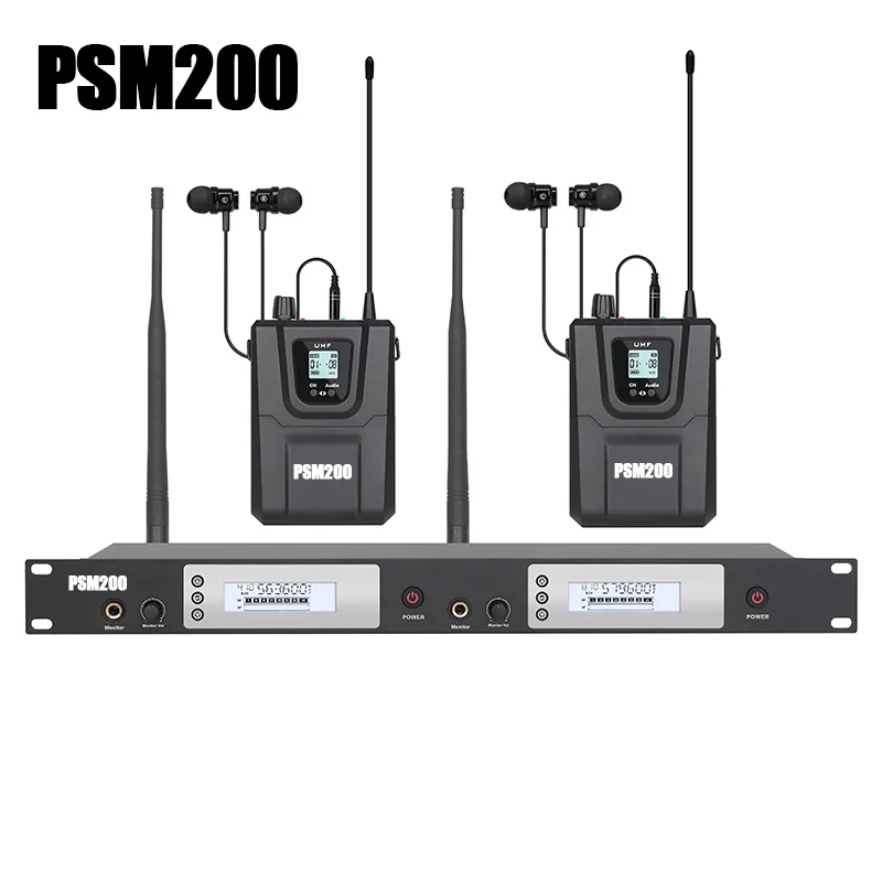 

CREATE SOUND PSM200 professional wireless in-ear monitoring system for singers and stage performances