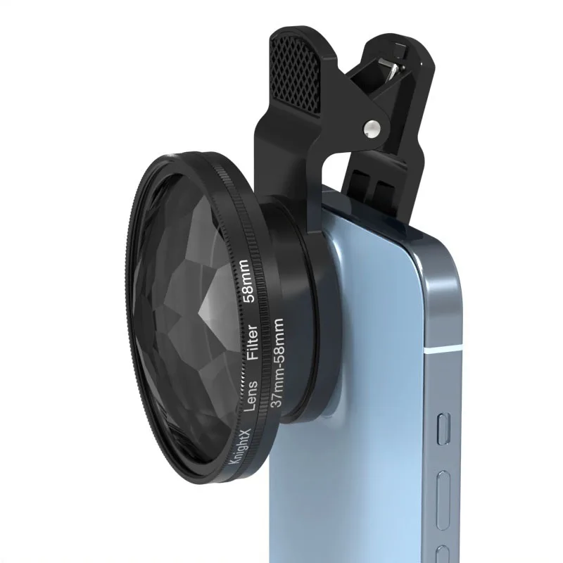 KnightX Photography Accessories lens filtre Prism Filter Kaleidoscope FX Split Diopter Special Effects DSLR Lens Prism