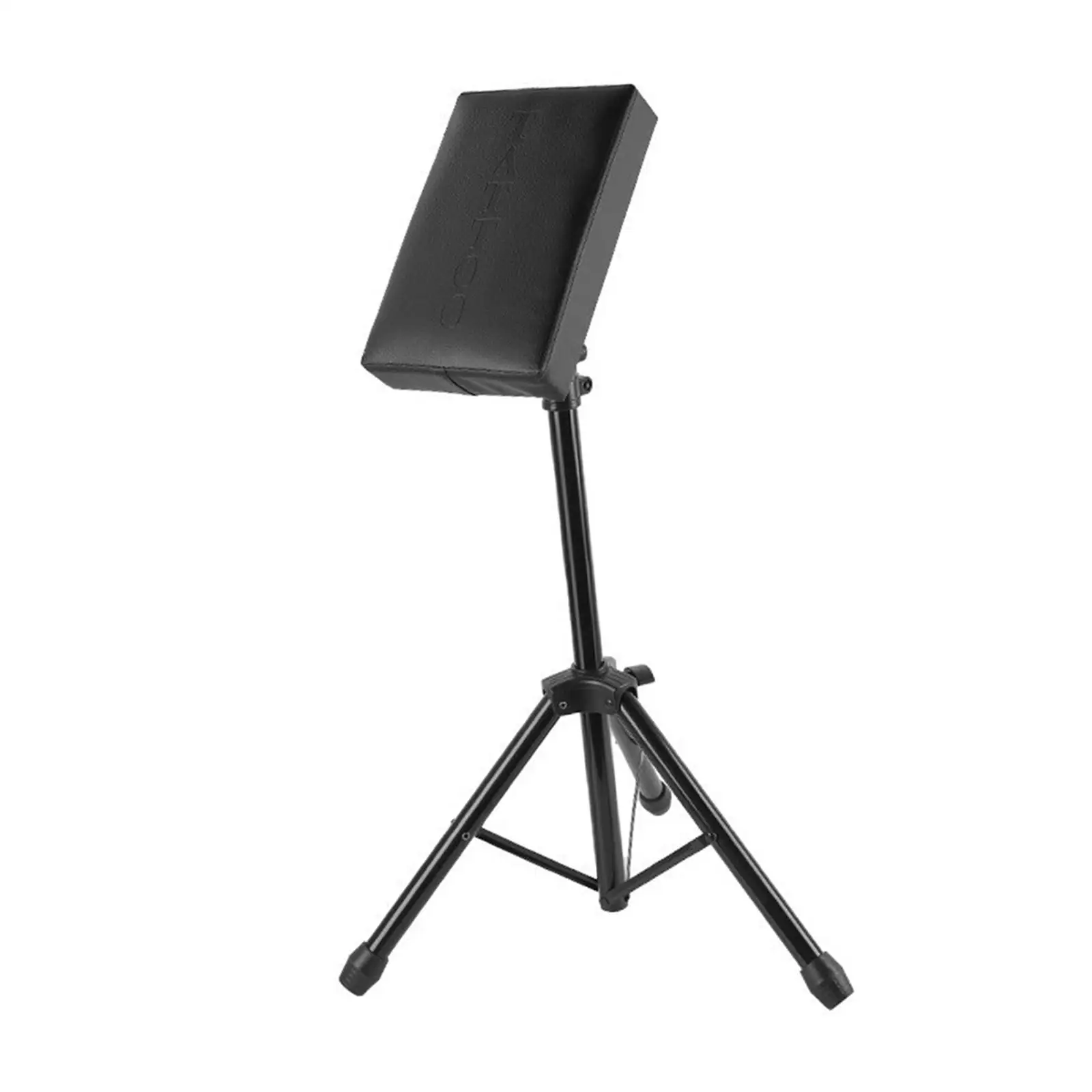 Black PU Leather Tattoo Armrest Stand Adjustable Tripod Tattoo Arm Leg Rest for Poses Arm for Tattoo Artists