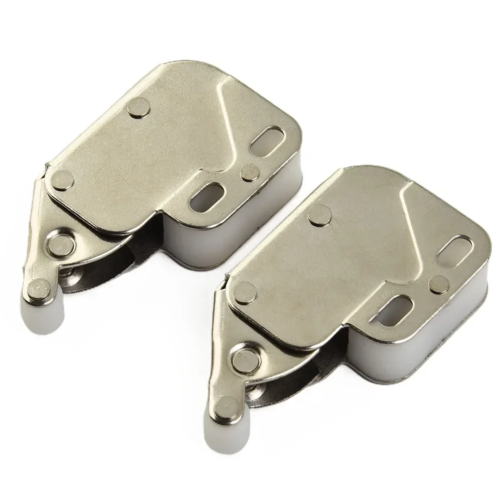 Mini Touch Latch Automatic Spring Catch For Push To Open Cupboard Wardrobe Cabinet Door Hook Lock Elephant Trunk Lock Hardware
