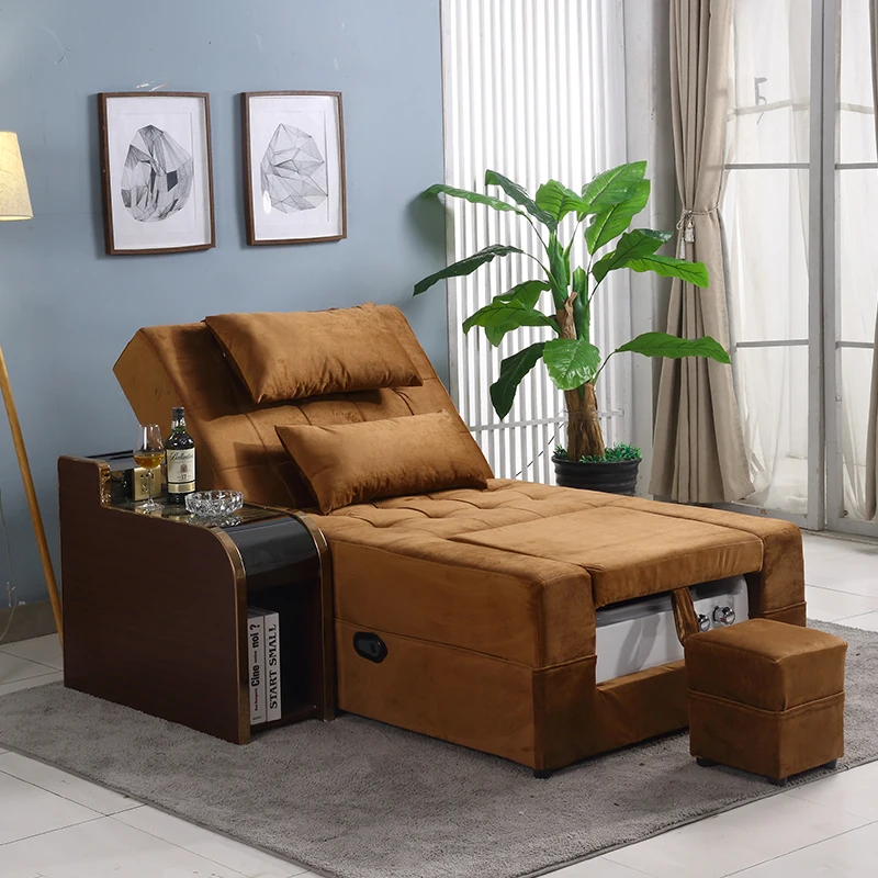 Kursi pijat pedikur Sofa rias profesional, mebel Poltrone pembersih telinga, kursi Salon kuku cuci kaki pedikur