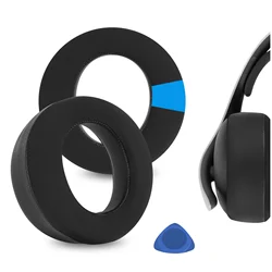 Geekria Sport Cooling-Gel Replacement Ear Pads for Sony PlayStation Pulse Elite Headphones Ear Cushions, Headset Earpads