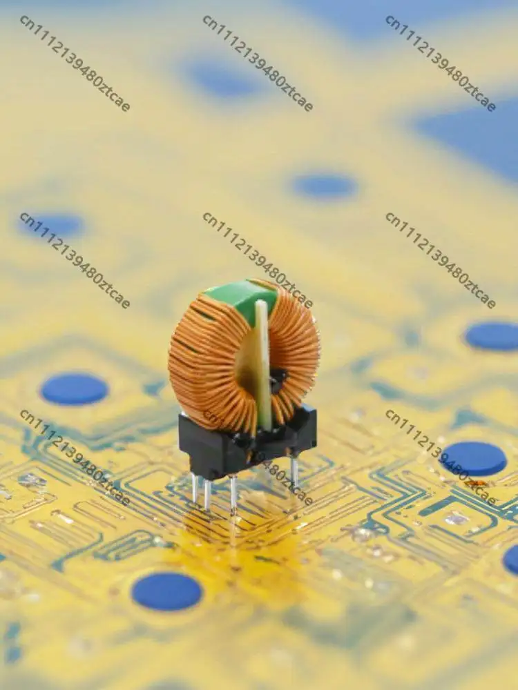 3A High Current Common Mode Choke DIP Through Hole Dual Winding EMC Filter Inductor For Industrial High Power Power