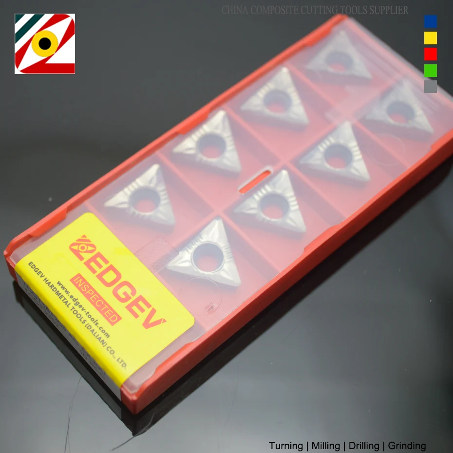 قطع النحاس الألومنيوم 10 قطعة TCGT110204 TCGT110208 TCGT16T304 TCGT16T308 باستخدام الحاسب الآلي كربيد التنغستن إدراج أداة تحول الخارجية