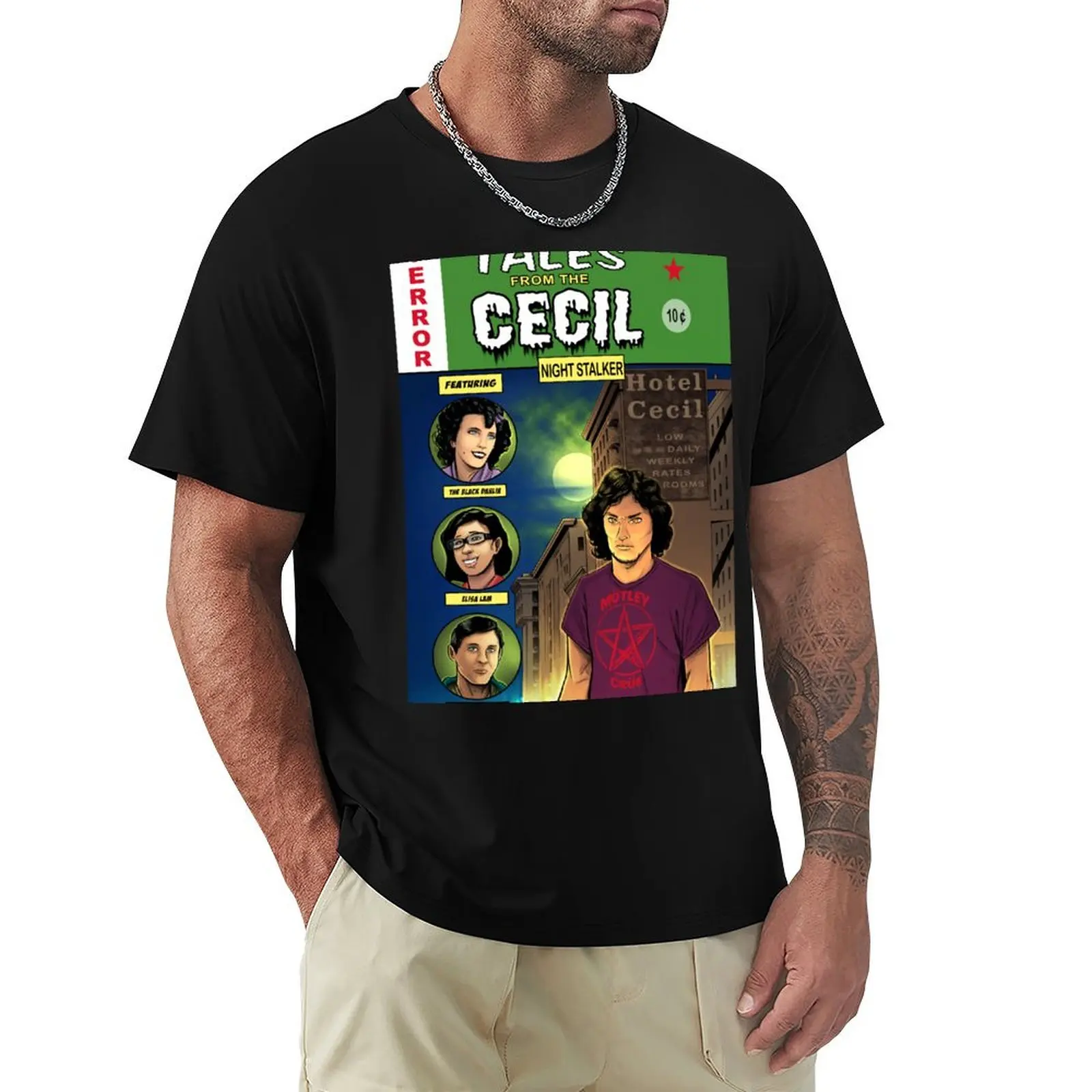 Cecil Hotel T-Shirt g man t shirts for men T-Shirt