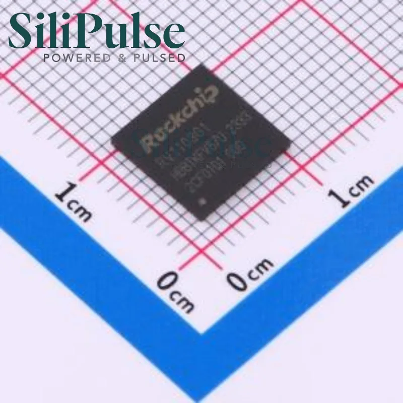 (1 Stück) RV1103G1 QFN-88(9x9) 100 % Original auf Lager IPC SoC ARM Cortex-A7 32 NEON FPU
