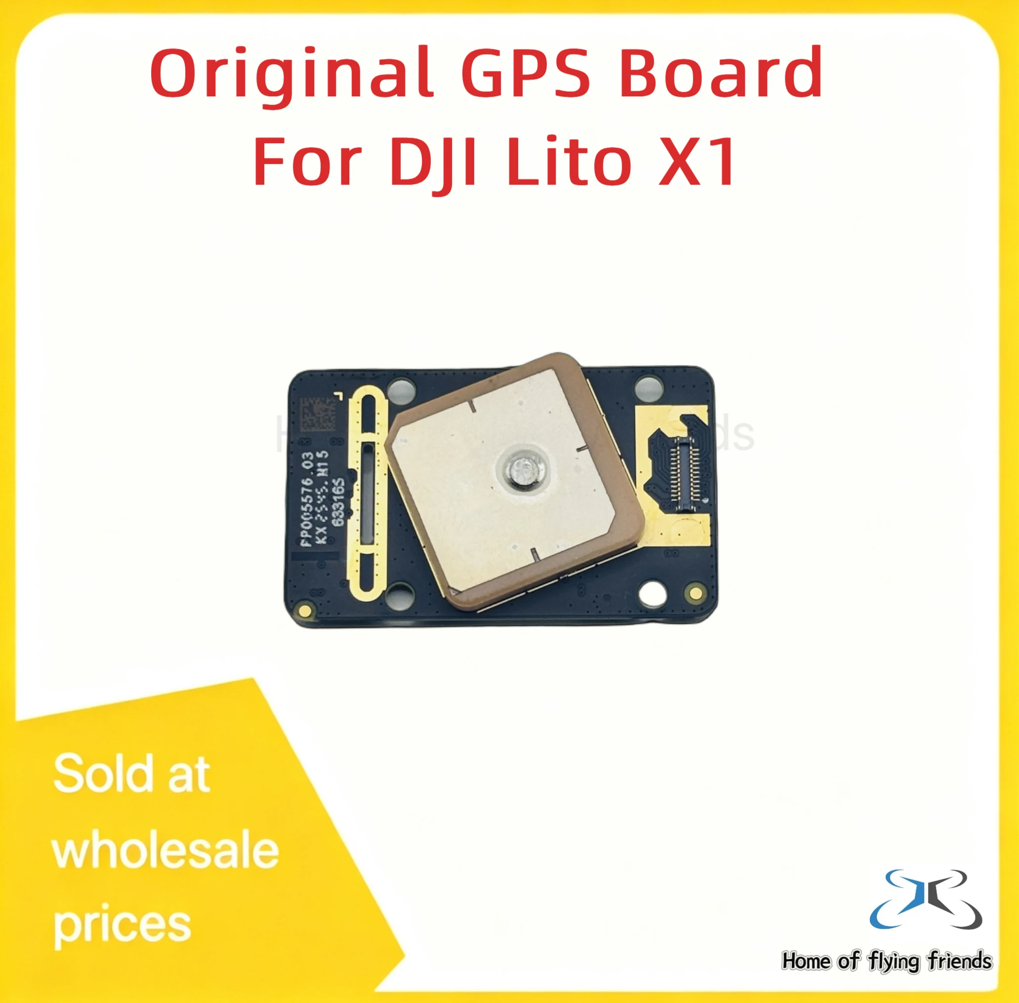 Original GPS Board with Cable for DJI Lito X1 Drone GPS Module&Flexible Flat Line Flex Wire Accessories Repair Parts 95% New