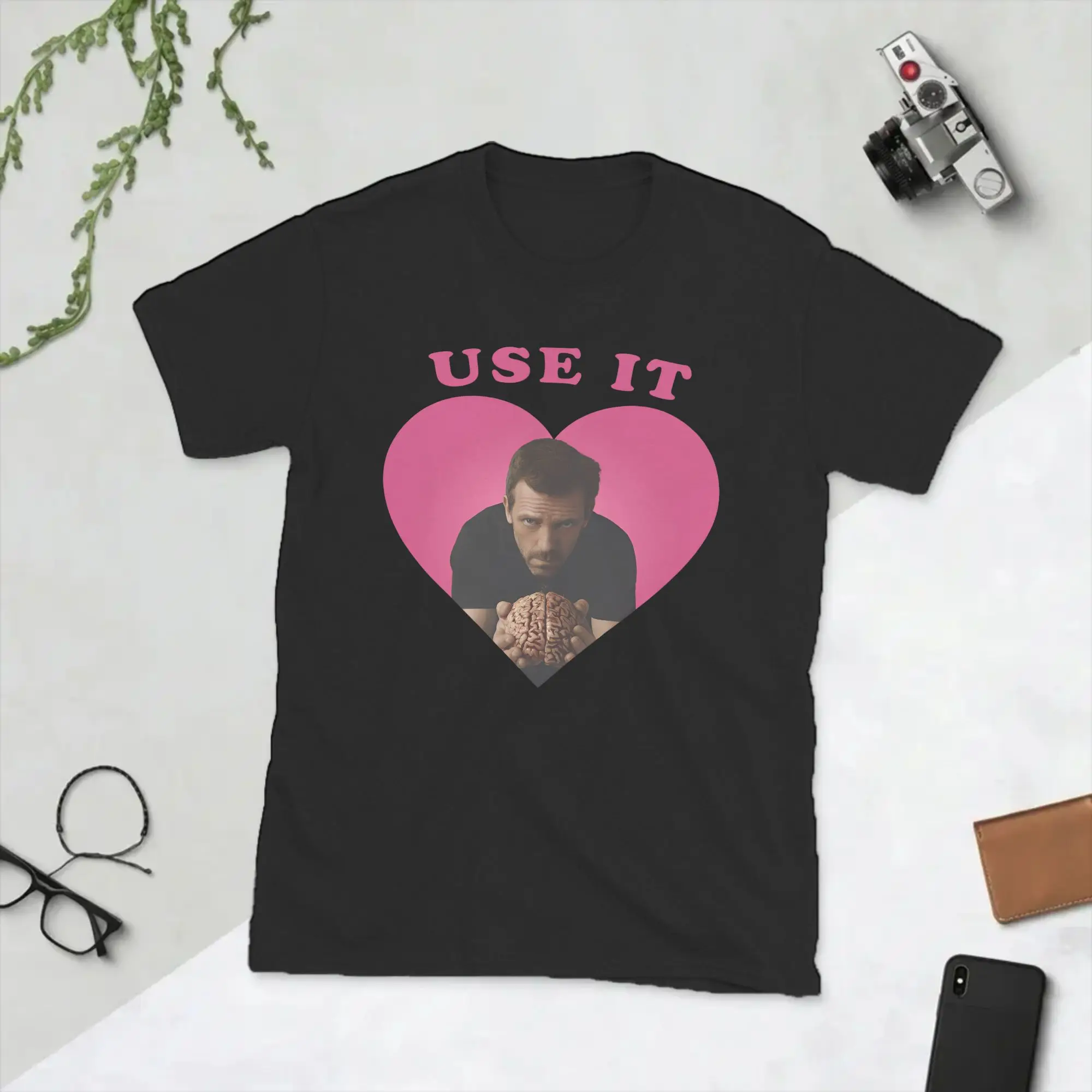 Funny Dr. Gregory House MD T-Shirt Men Round Neck Pure Cotton T Shirt  Short Sleeve Tees 4XL 5XL Clothes