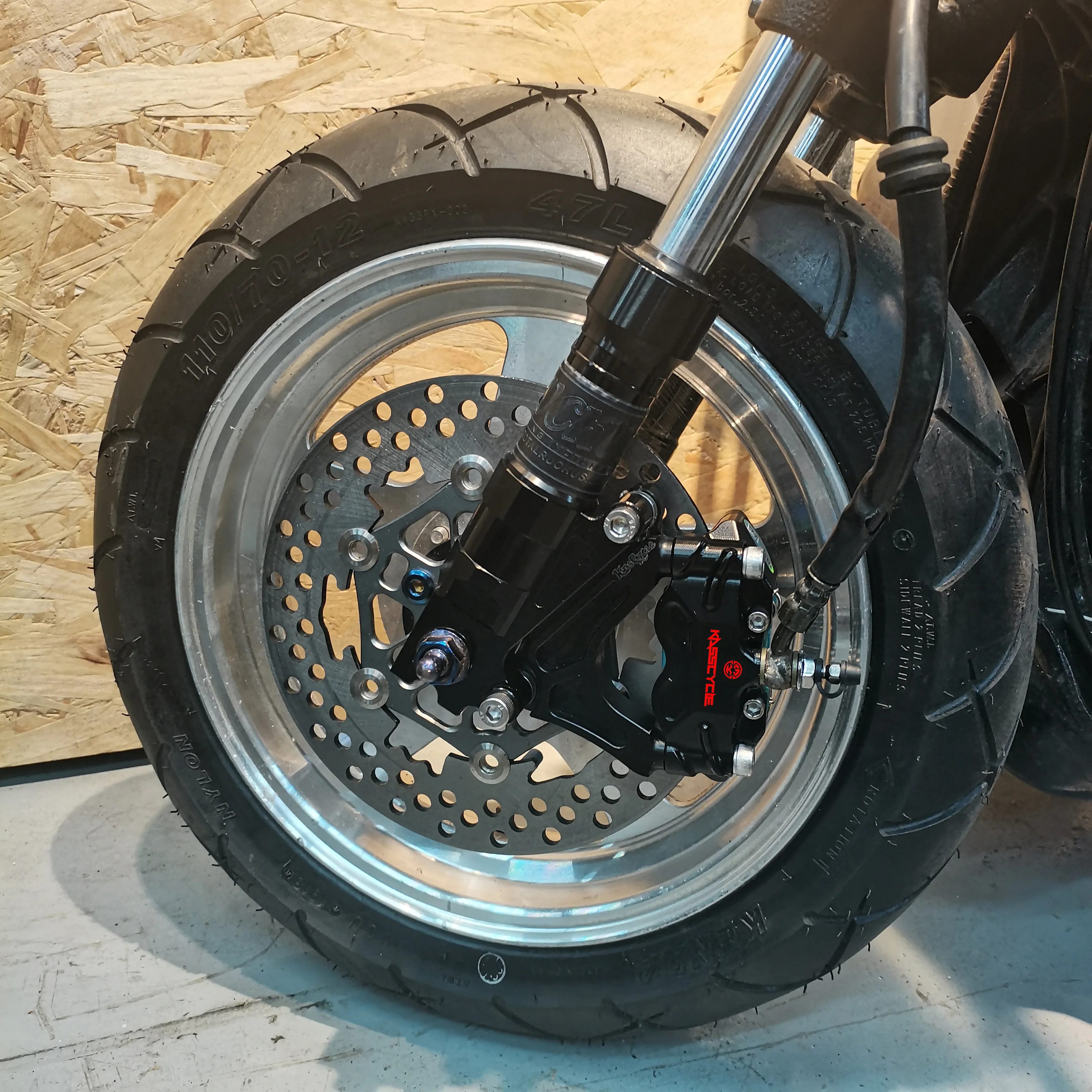 CNC-آلة الألومنيوم 82 مللي متر شعاعي 4-مكبس 4P مكبح قرصي الفرجار مضخة لهوندا GY6 Ruckus Zoomer Dio Z4 الجليد الدب سكوتر أجزاء #3