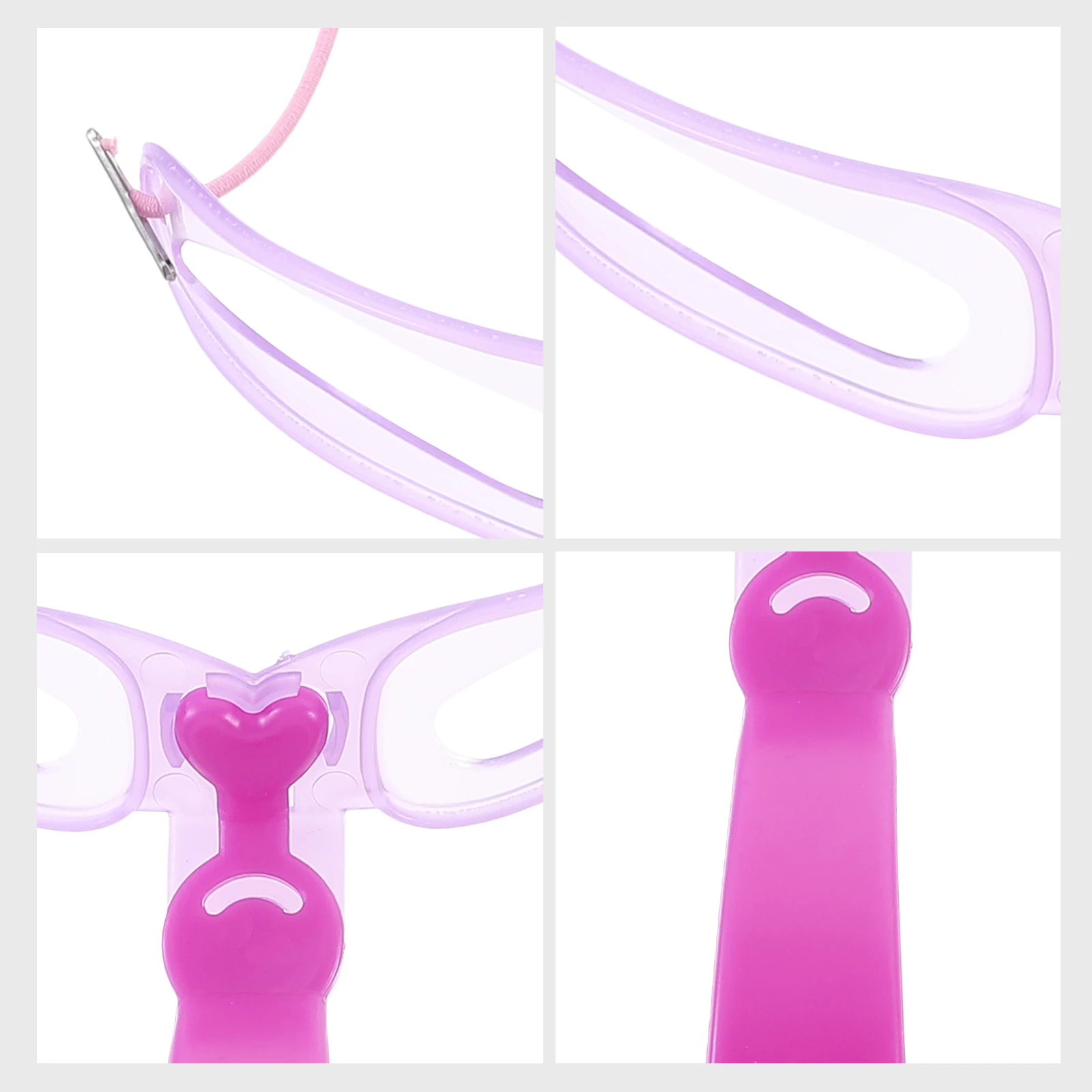 Riutilizzabile 8 Tipi Kit Stencil per Sopracciglia Strumento per Toelettatura Sopracciglia Palmare per Sopracciglia Naturali Definate Più Spesse Più Spesse Strumento di Trucco Fai da Te