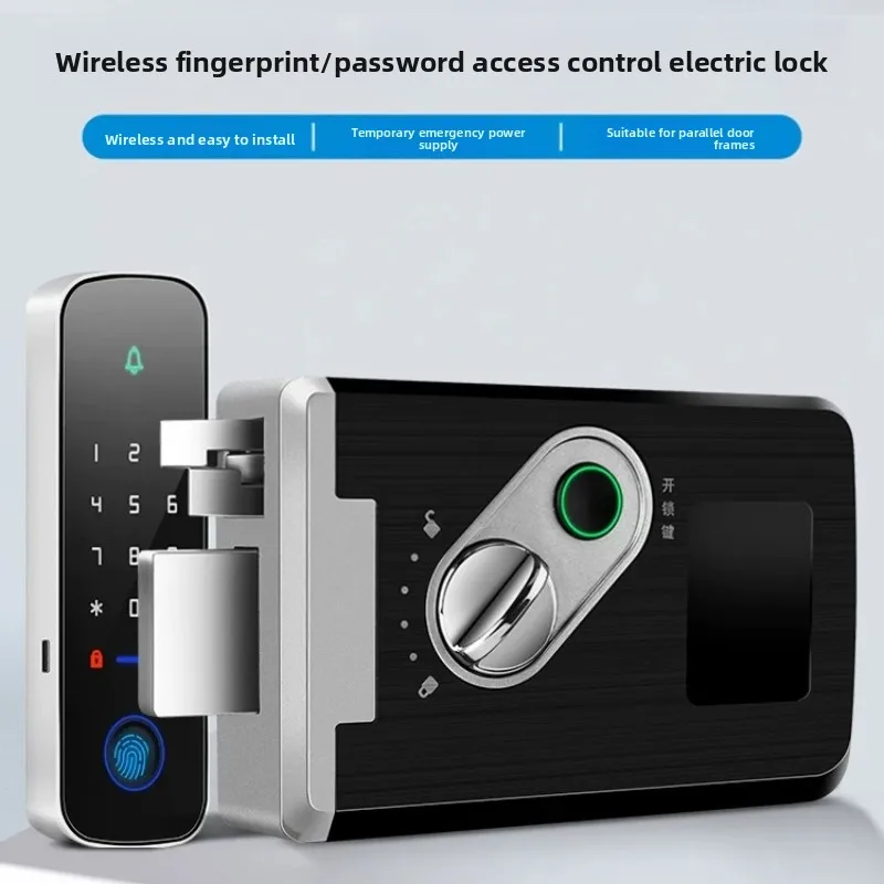 KOB Access Control Electronic Lock Card Swiping Fingerprint Access Control Lock System Integrated Electromechanical Plug-in Lock