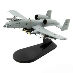 Diecast WLTK Sun Blaze US Air Force A-10C Thunderbolt II Aircraft 79-0145 Finished A10 Aircraft Model 1/100 Scale Gift