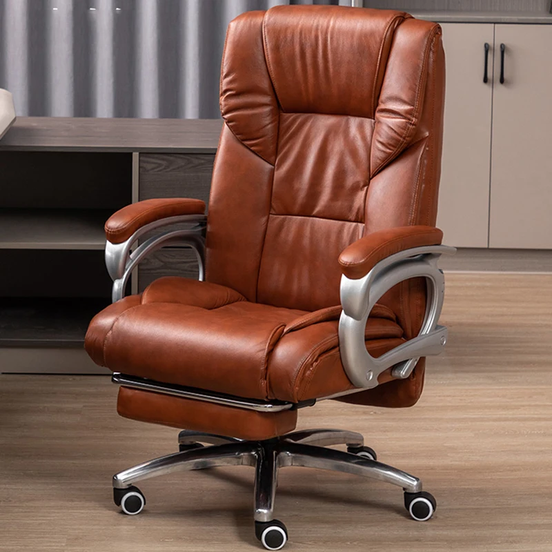 Work Chair Comfortable Gamer Rotating Office Luxury Lazy Chair Living Room Relaxing Recliner Stool Sillas De Oficina Wheels Pc