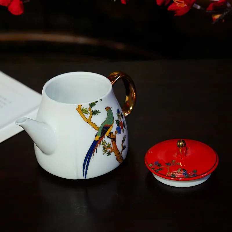 JT17 light luxury silver tea set, set, teapot, teacup, tea room table ornament