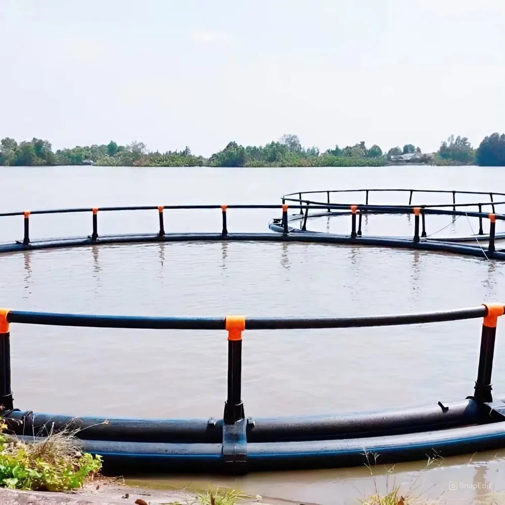 Top HDPE Floating Fish Farming Equipment Produced by Vietnamese Manufacturers Aquaculture Trap Agricultural Equipment