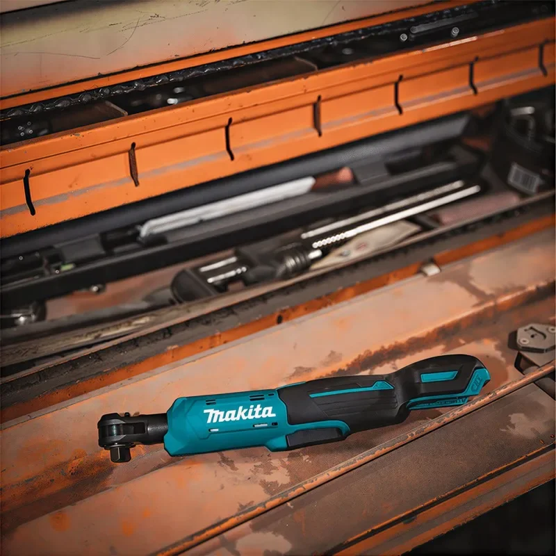 

100%Original Makita WR100D 3/8" & 1/4" Cordless Ratchet Ultra-Low Vibration for Auto Repair & Comfortable Use