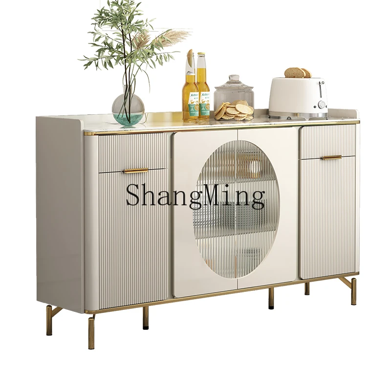 

ZYY household kitchen living room wall wine cabinet modern light luxury tea storage cabinet