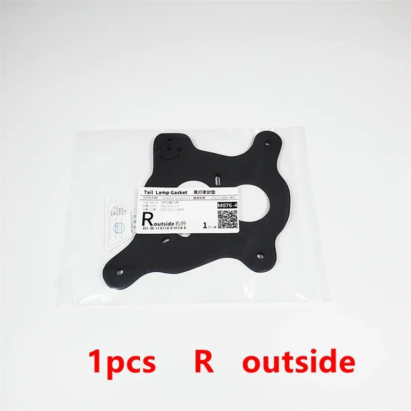 Cafoucs Outer Rear Bumper Headlight Tail Light Lamp Sealing Gasket For Toyota Corolla 2014 2015 2016 2017 2018