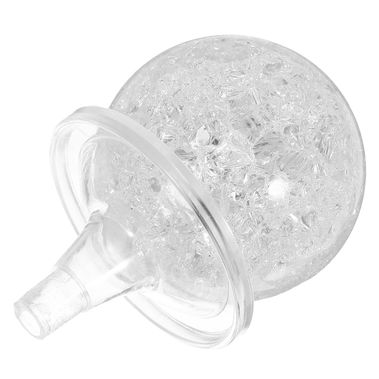 

1 set 1 Set Clear Crystal Ball Decor Diy Fountain Scene Layout Plastic Craft For Home Office Desktop Fish Tank Decor Living Room