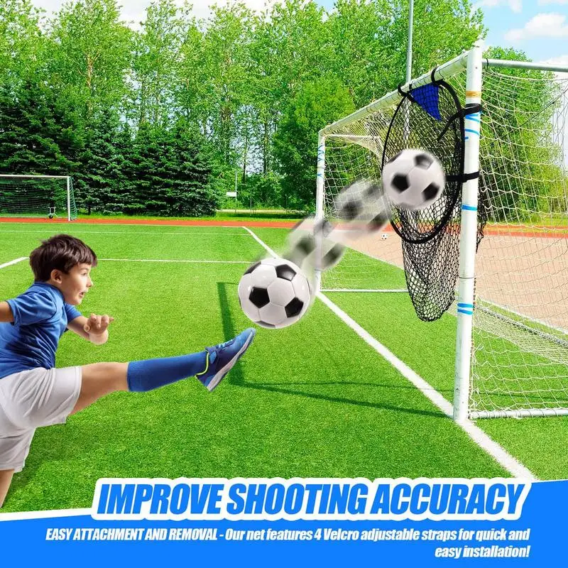 Football Training Shooting Target Soccer Goal Training Targets Goal Target Net Youth Free Kick Practice Shooting Net