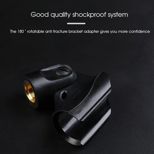 Imagen 2 del producto Micrófono dinámico cardioide Vocal S58, portátil de Metal con Cable y Clip para puesta en escena, Karaoke, canto, grabación BBOX