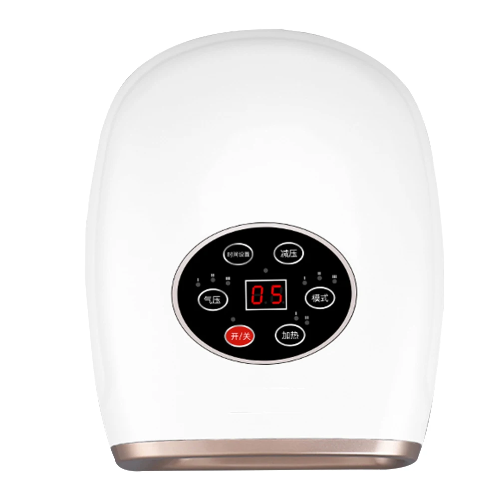 

High-Quality Finger Massager Electric Hand Palm Care White Plastic Lightweight Portable Massage Machine for All Ages