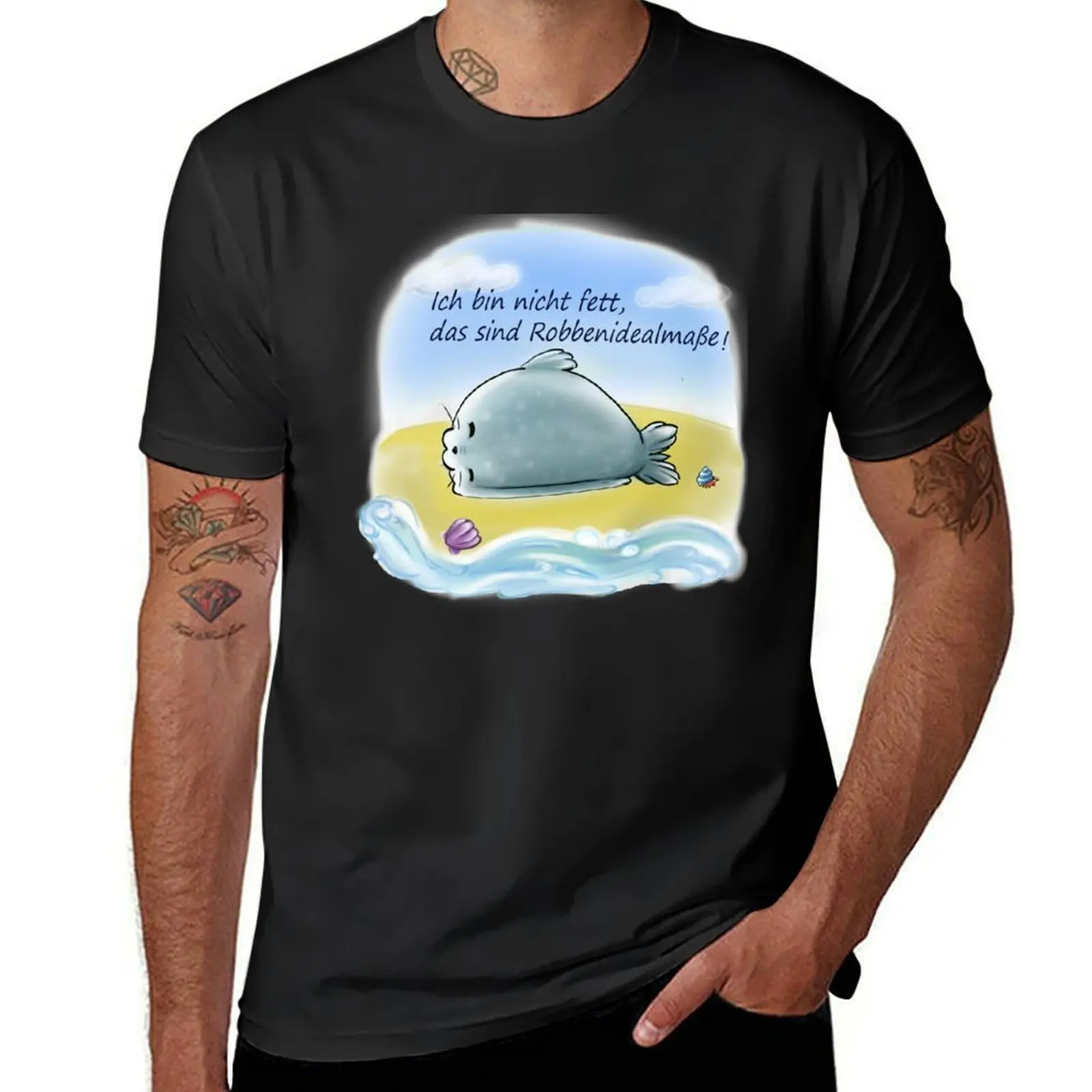 Seal ideal dimensions T-Shirt new edition customs design your own clothes for men