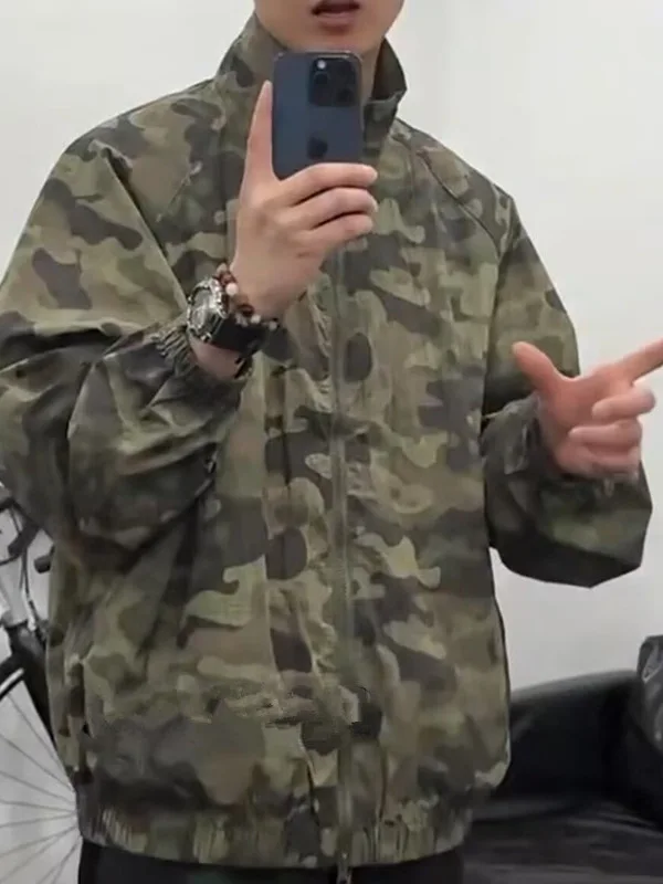 

Мужская повседневная свободная посадка для защиты от солнца irt Qui Dry, ветрозащитная тонкая верхняя одежда из ледяного шелка, дышащая легкая летняя одежда