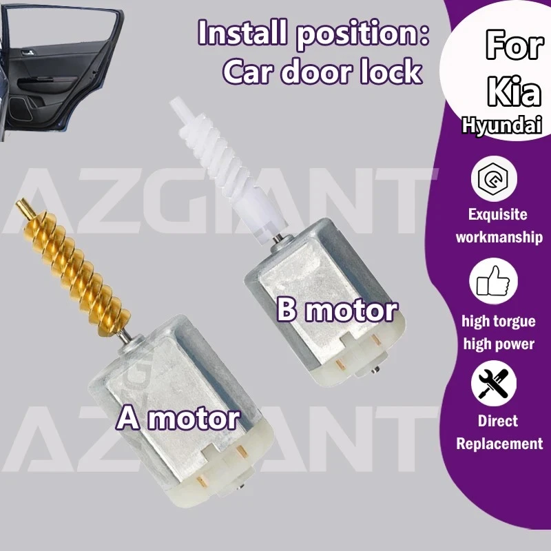 

814474D500 For Hyundai Entourage/Kia Grand Carnival/VQ/Sedona 2007-2014 Car Door Lock Replacement 12V Motor internal replacement