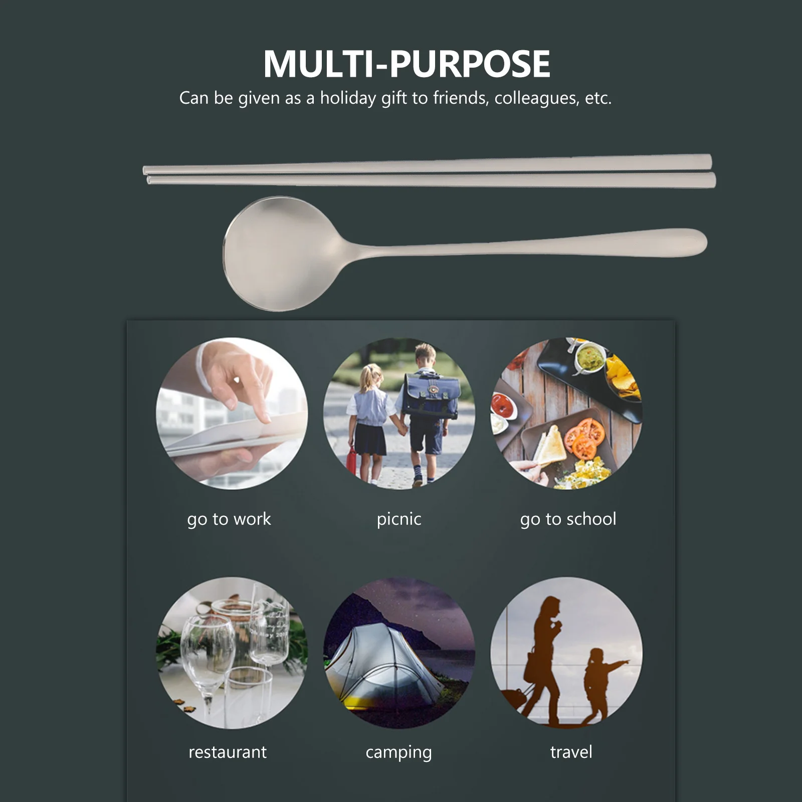 

6pcs Stainless Steel Cutlery Set Silver Modern Tableware Kit For Home Restaurant Hotel Dining Kitchen Supplies Dinnerware Set