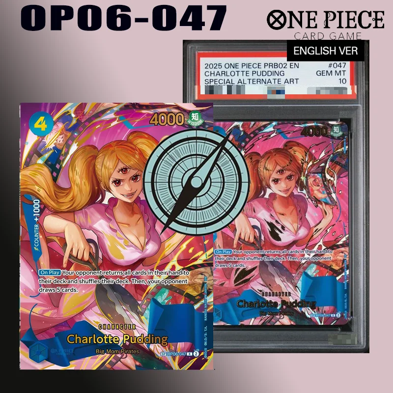 

Diy 2025 One Piece Prb02-Premium Booster -One Piece Card The Best- Vol.2 #047 Charlotte Pudding Special Alternate Art Card