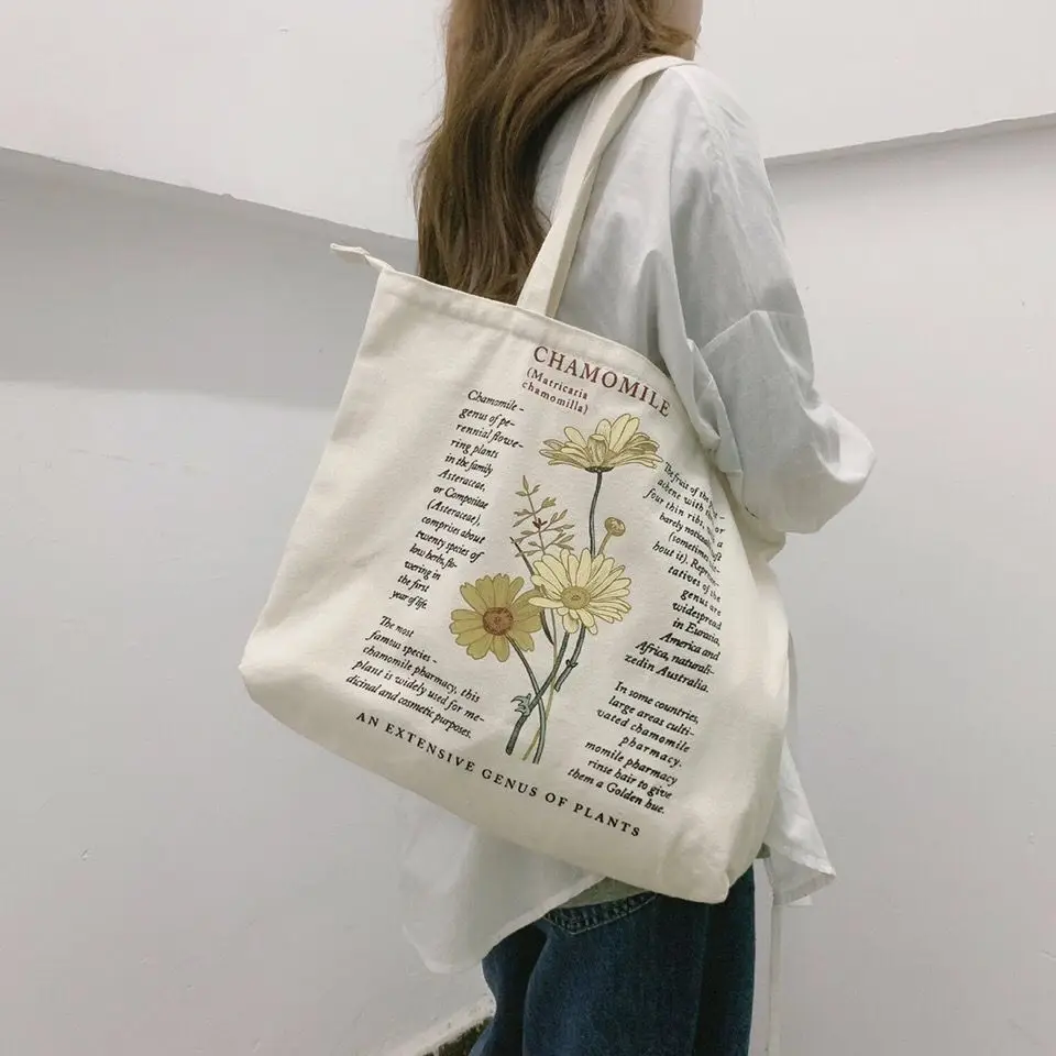 Retro Ins Art Canvas Shoulder Bag Large Capacity Computer Handbag Canvas Bags Female Student Korean Versatile Book Bag