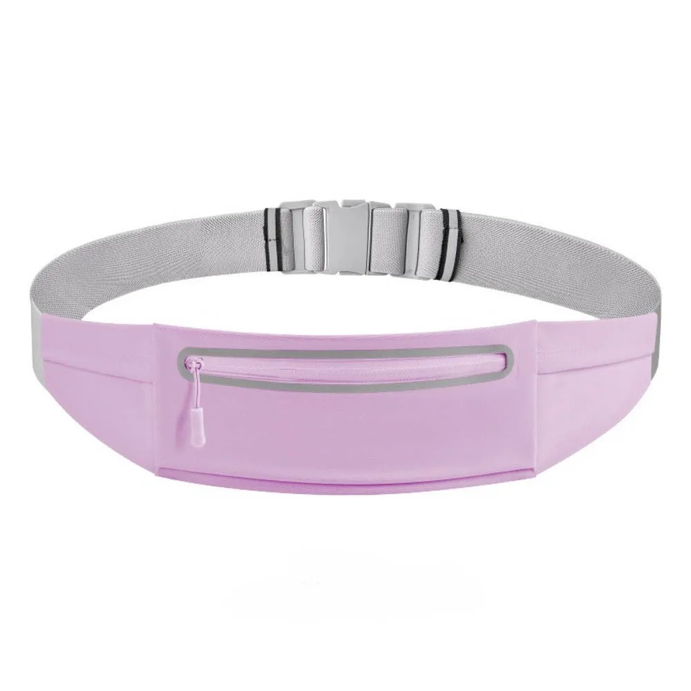 

with Bottle Holder Running Belt Lightweight Waterproof Fanny Pack Multi-function Invisible Close Running Phone Bag