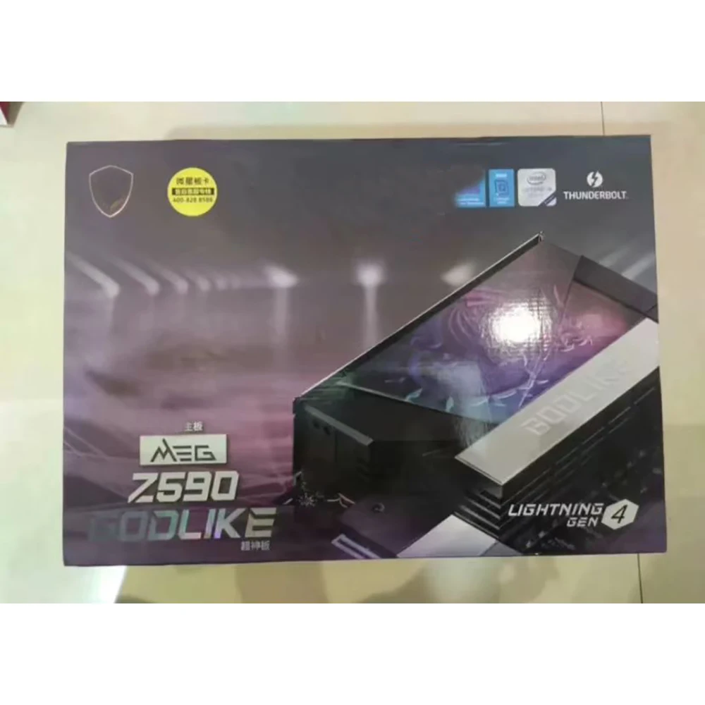 لوحة أم لسطح المكتب تشبه الإلهة لـ M-s-i ، LGA1200 ، DDR4 ، G ، SATA3 x 6 ، M.2x4 ، USB ، دعم I9 ، MEG Z590