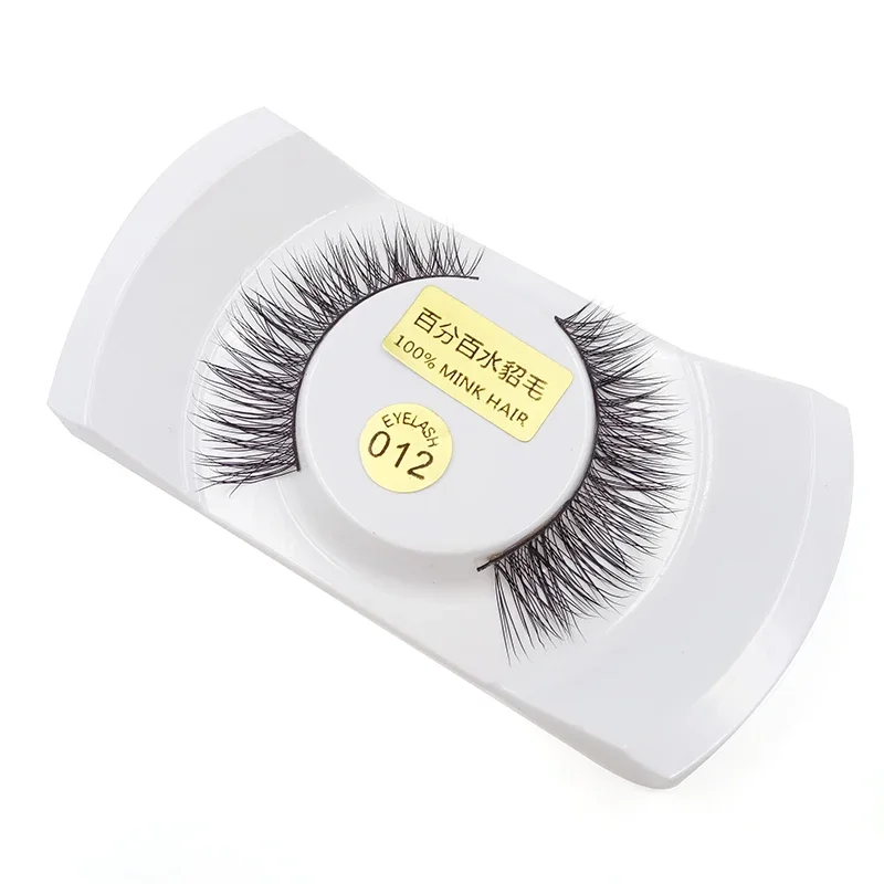 

1 Pair Luxurious Mink Hair False Eyelashes Thick Natural Handmade Fake Eye Lashes Beauty Cosmetic Tools