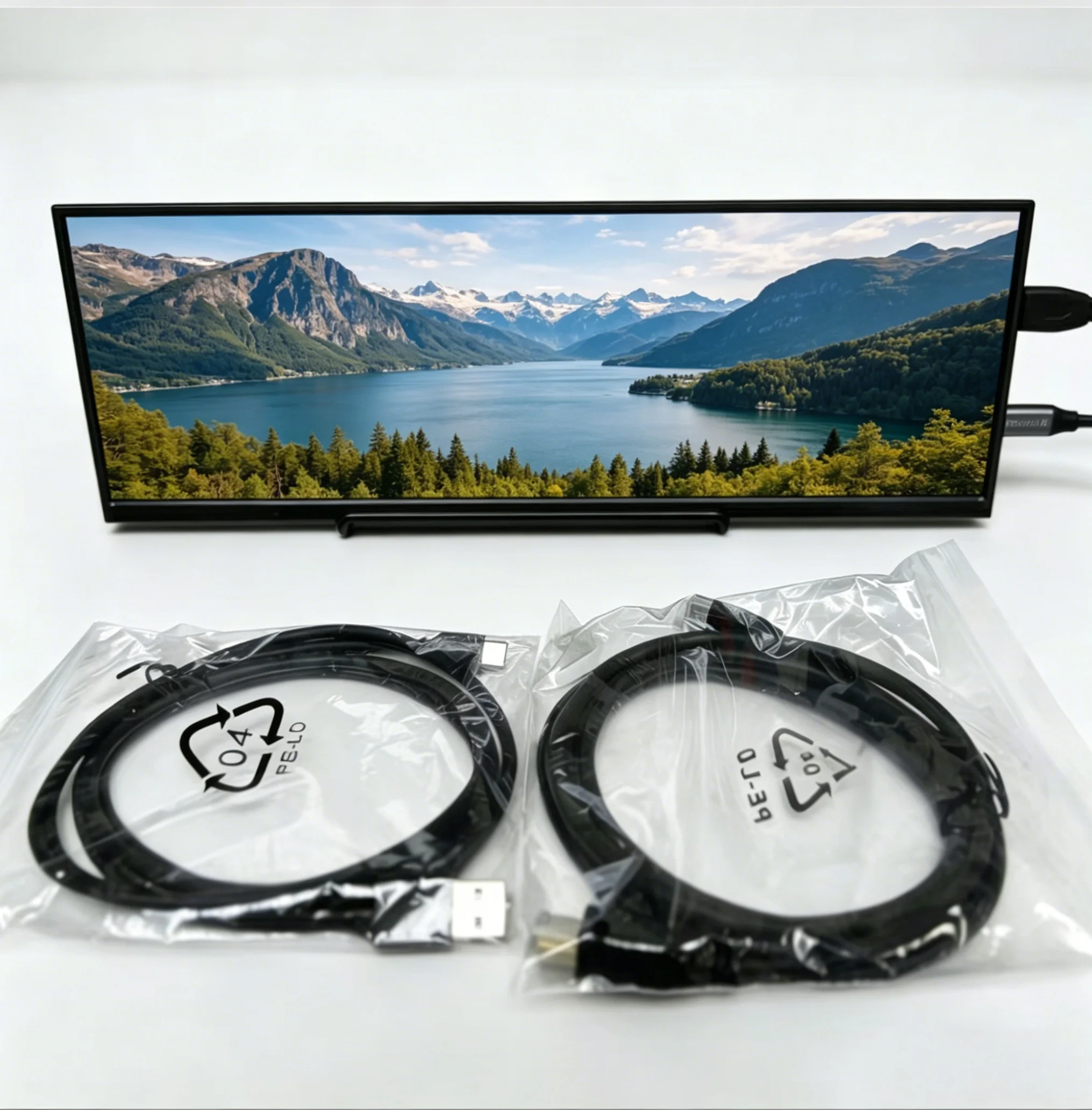 

Secondary Monitor 12.7 Inch Bar Display 2880x864 IPS LCD PC Auxiliary Screen Stretched Strip Monitor